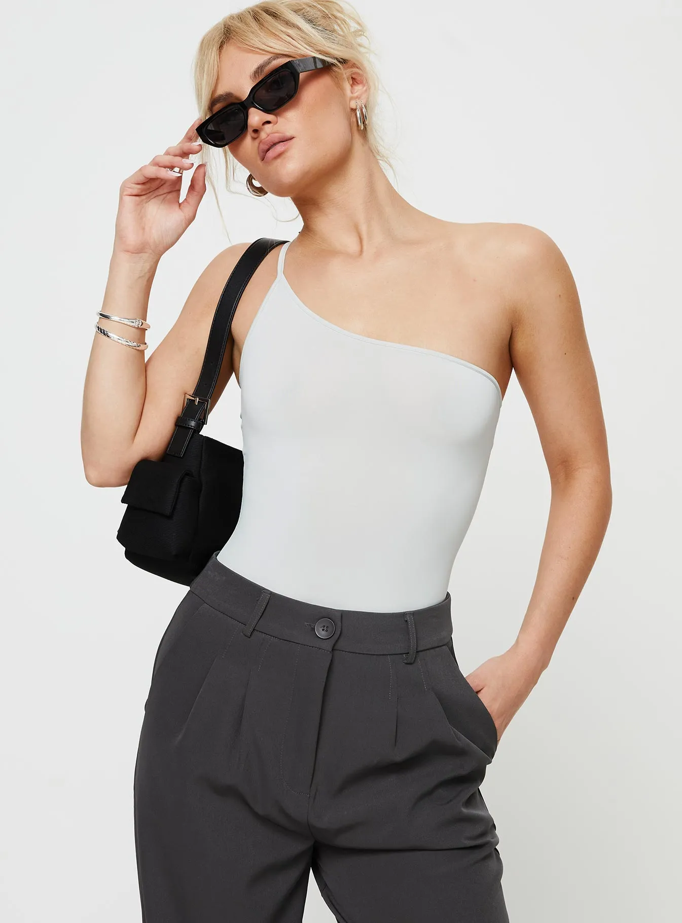 Hutter Bodysuit Light Grey Clean Premium Relaxed Date
