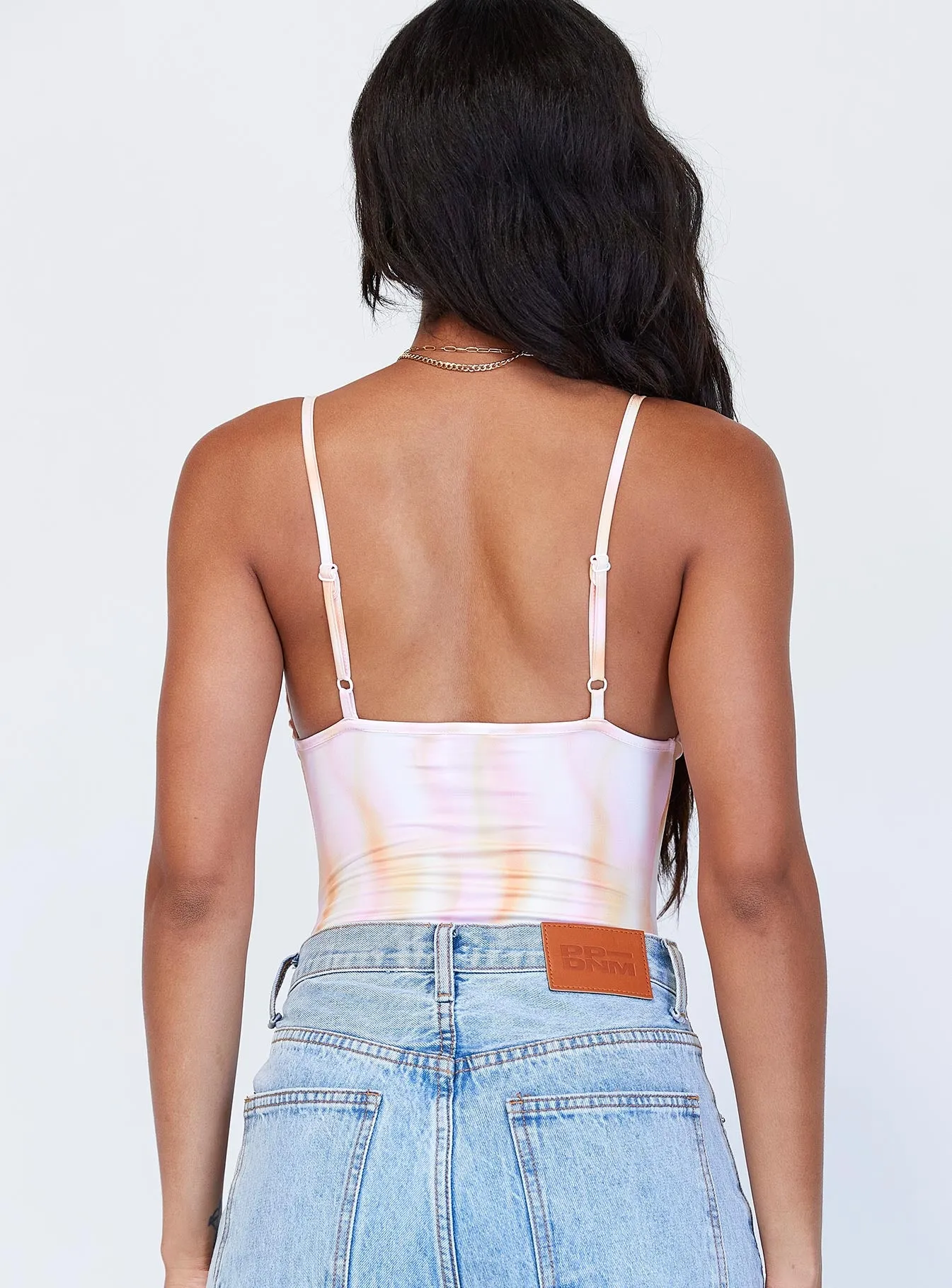 Party Soft Breathable Traveler Kaytra Bodysuit Pink Multi