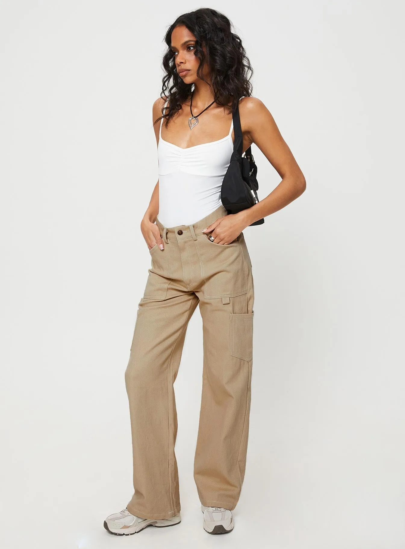 Linden Bodysuit White Relaxed Vivid Casual Bold