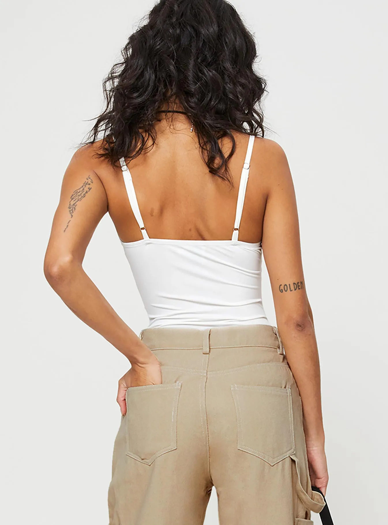 Clean Guest Linden Bodysuit White