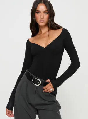Loveydove Bodysuit Black Wedding Premium