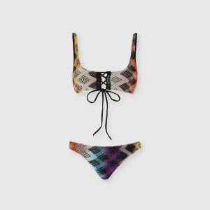 Missoni Bikini - Multi Dark Chevron Hygienic Lining