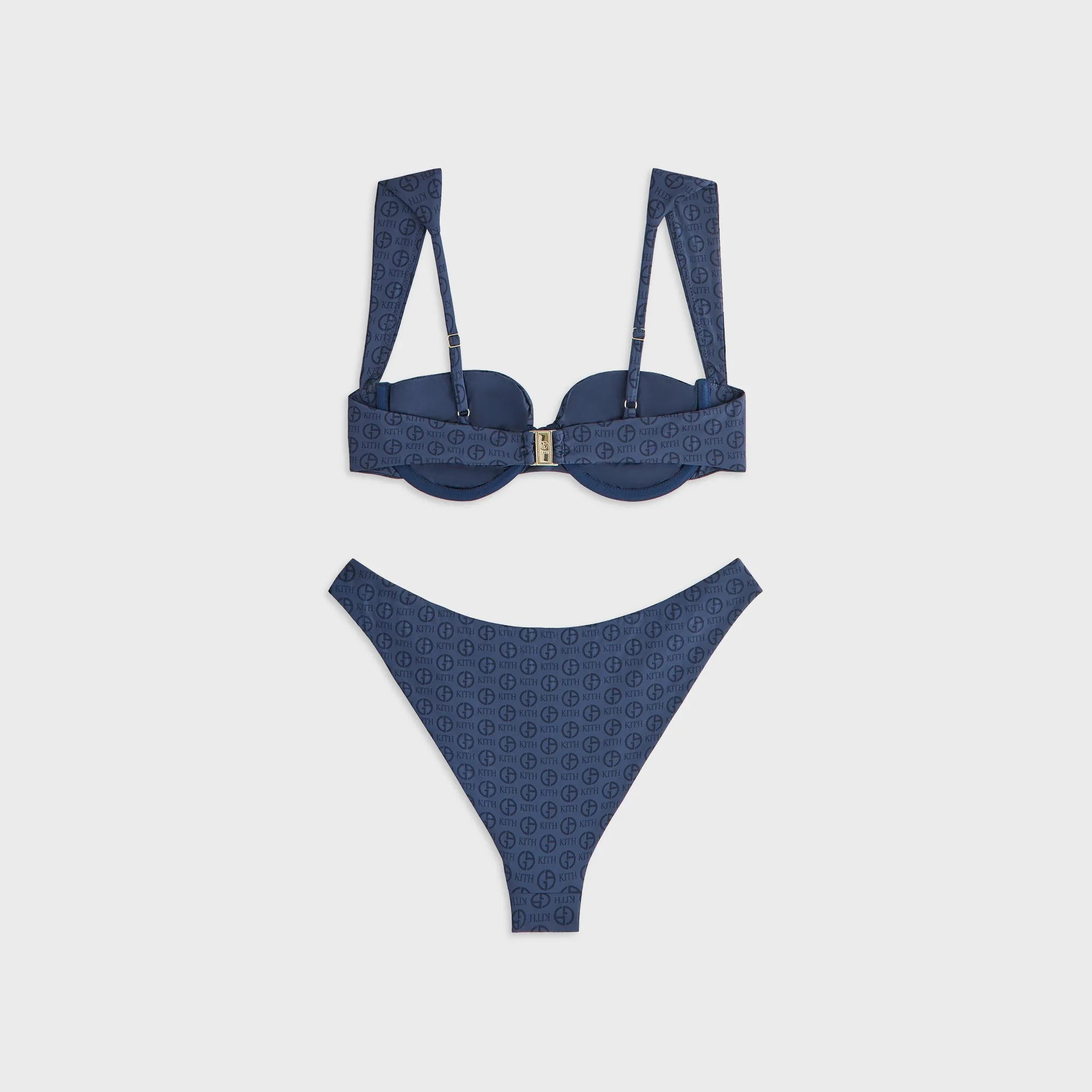 Rash Guard Coating Giorgio Armani & Kith Women Bikini - Nocturnal
