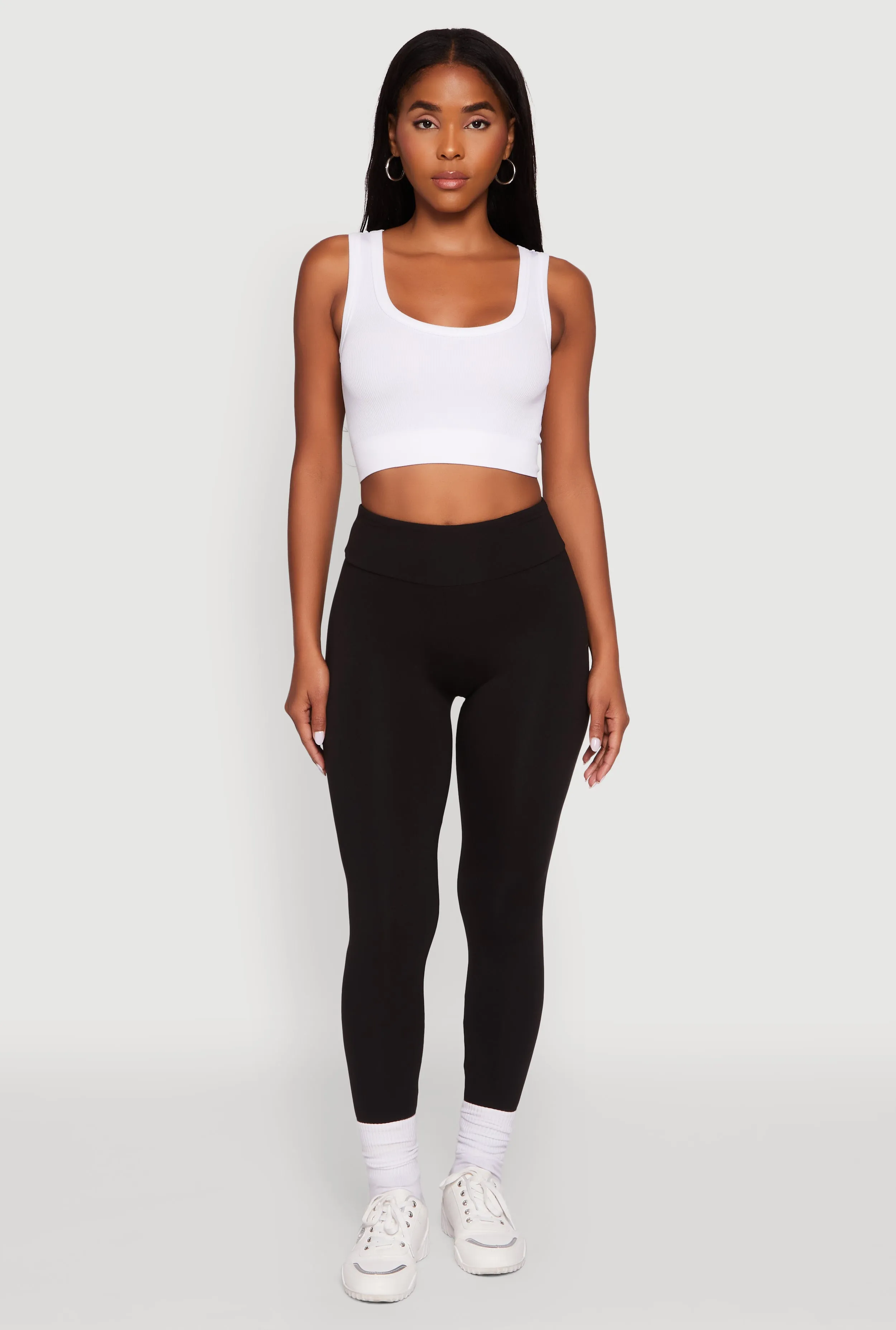 All Activity Grip Band Soft Brushed Knit High Waisted Leggings
