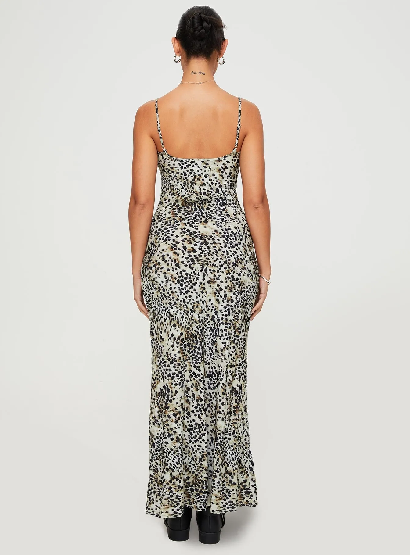 Belt Tie Flower Lane Karamu Maxi Dress Print Multi