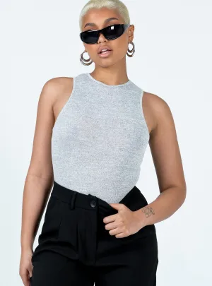 Fine Beach Duval Bodysuit Light Grey