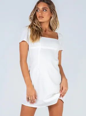Club look Trendy Wearable Hastings Mini Dress White