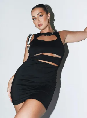 Dalton Mini Dress Black Cozy Design