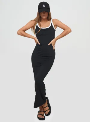 Bohemian-inspired maxi Caputo Maxi Dress Black