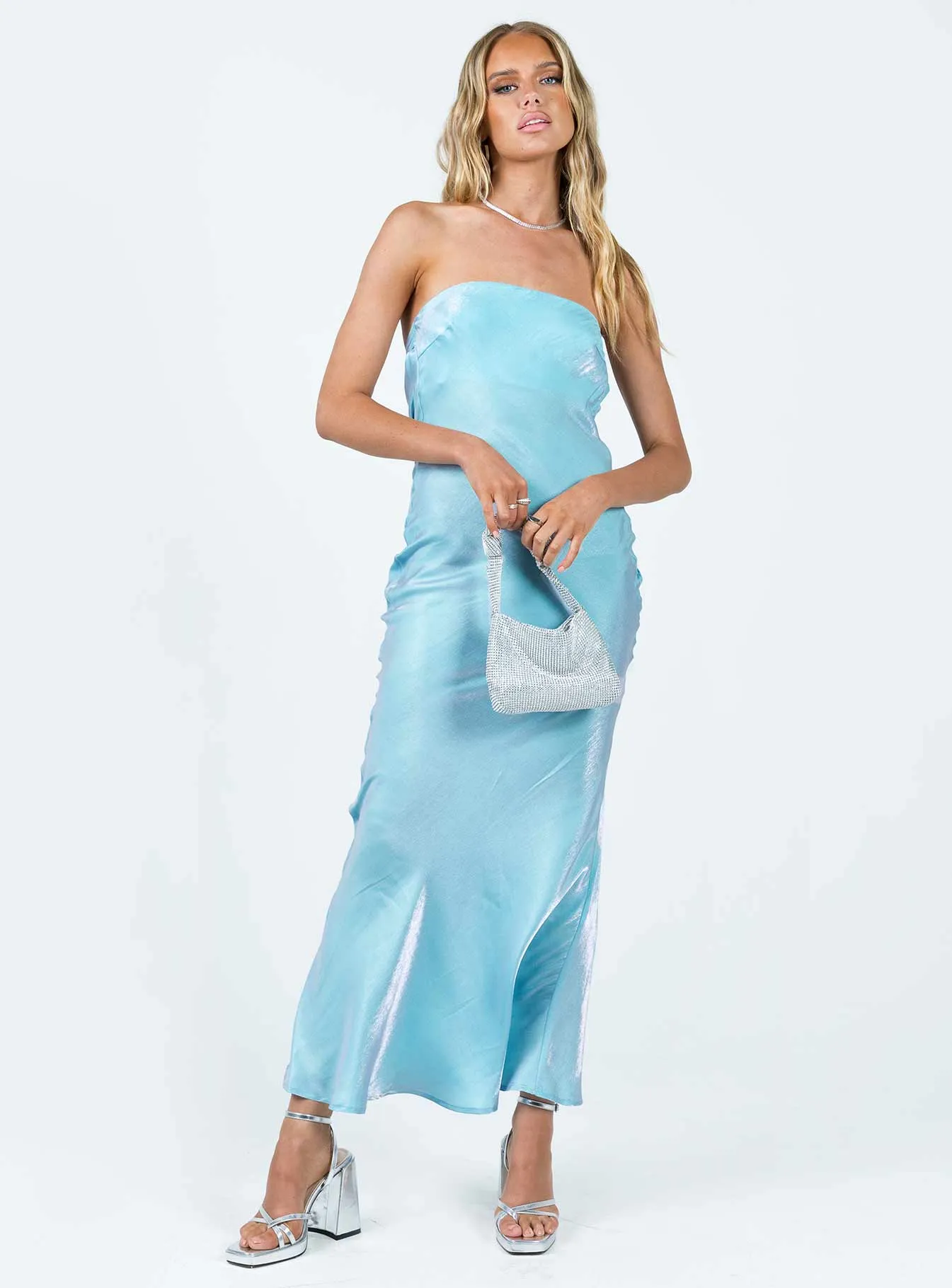 Lily Bloom Haley Maxi Dress Blue