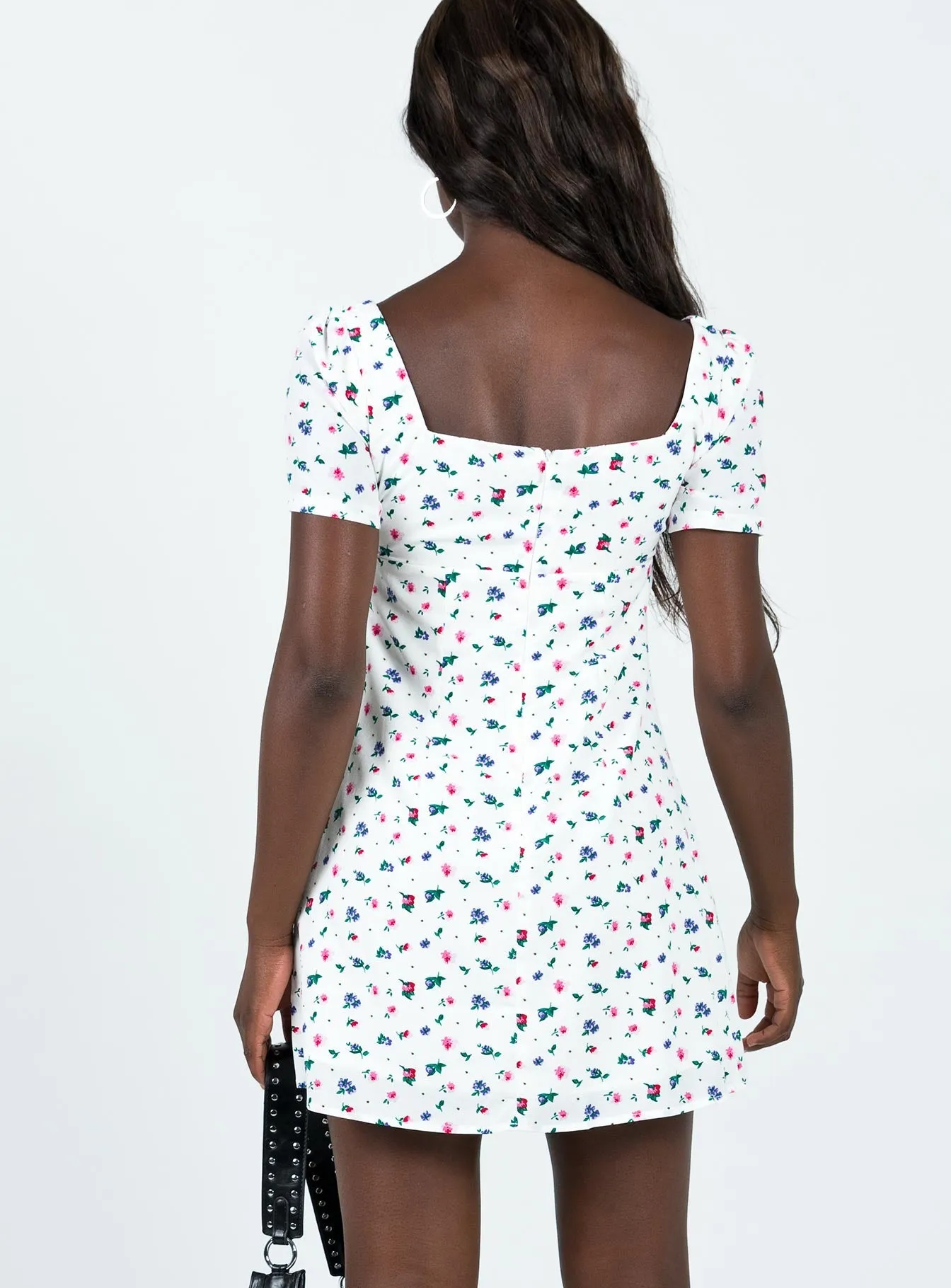 Hastings Mini Dress Floral Multi Flowy Design Scene Beat