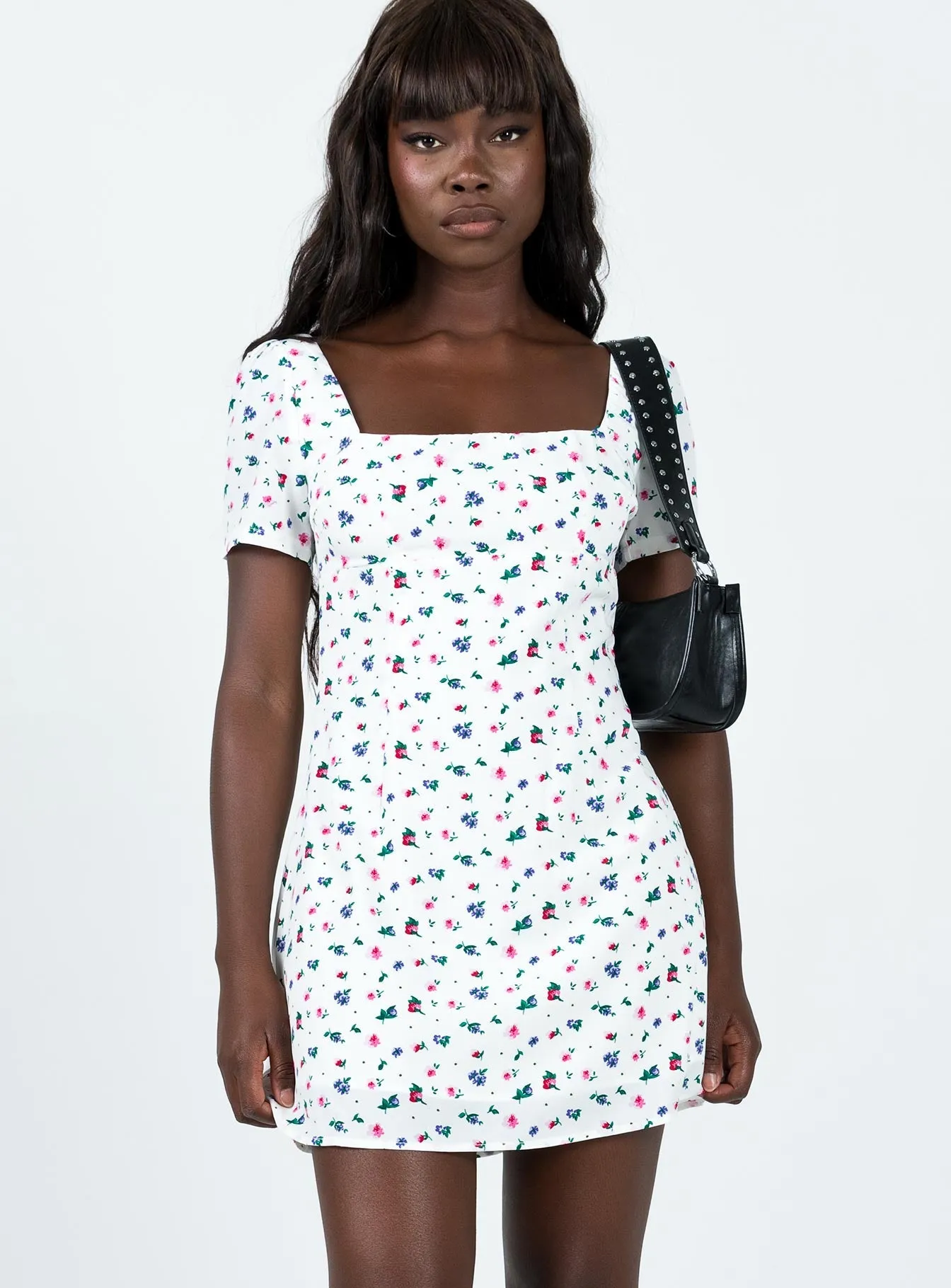 Hastings Mini Dress Floral Multi Versatile Wear