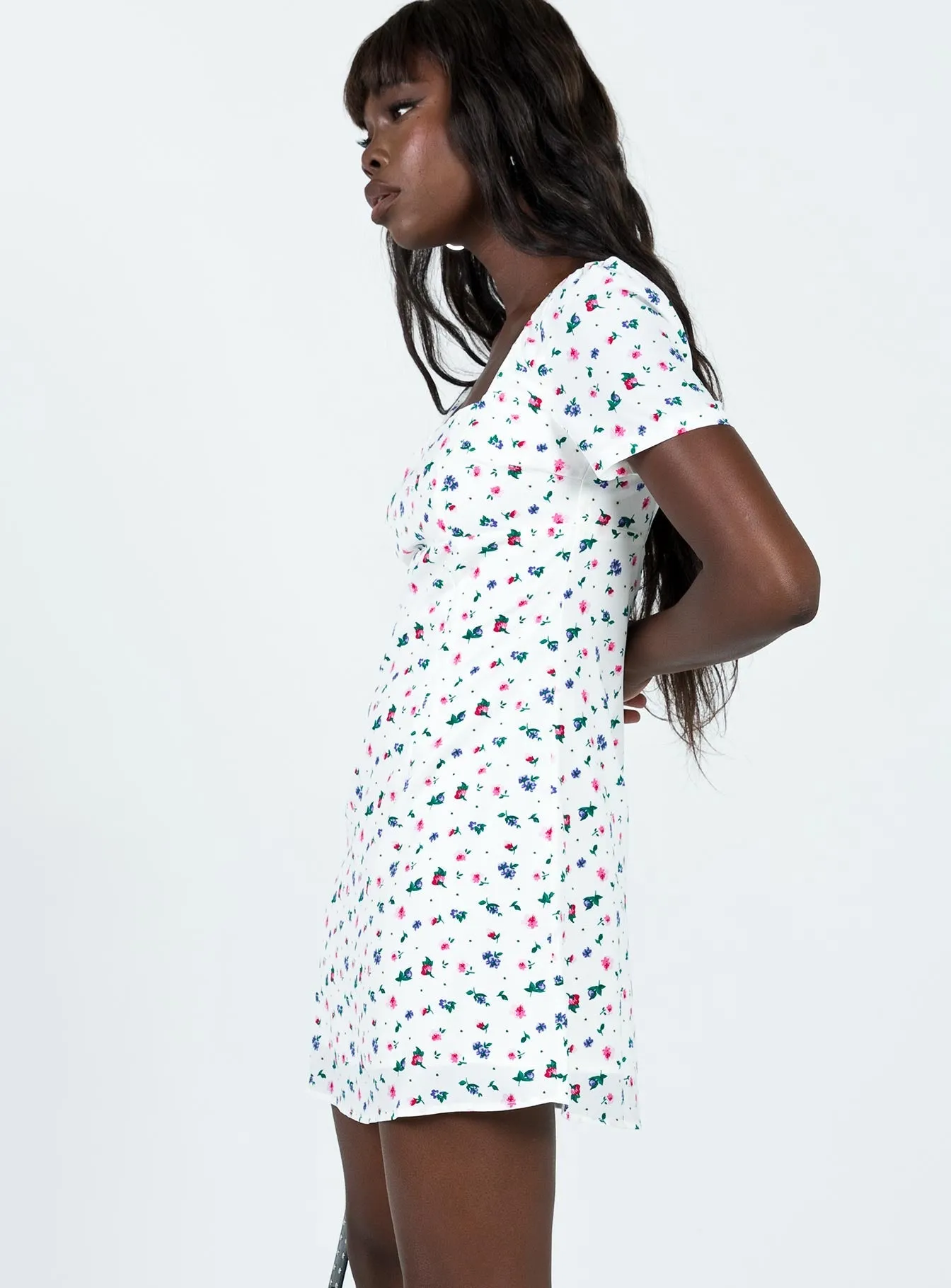 Flash Vibe Hastings Mini Dress Floral Multi