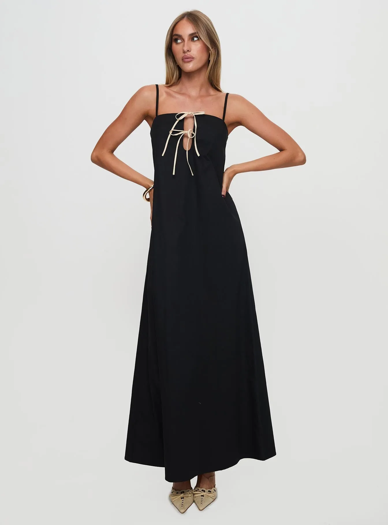 Moon Beam Belong Together Maxi Dress Black