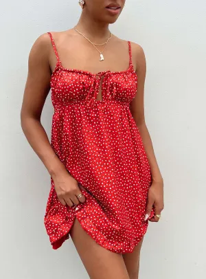Hot Girl Urban Rush Empress Of Love Mini Dress Red