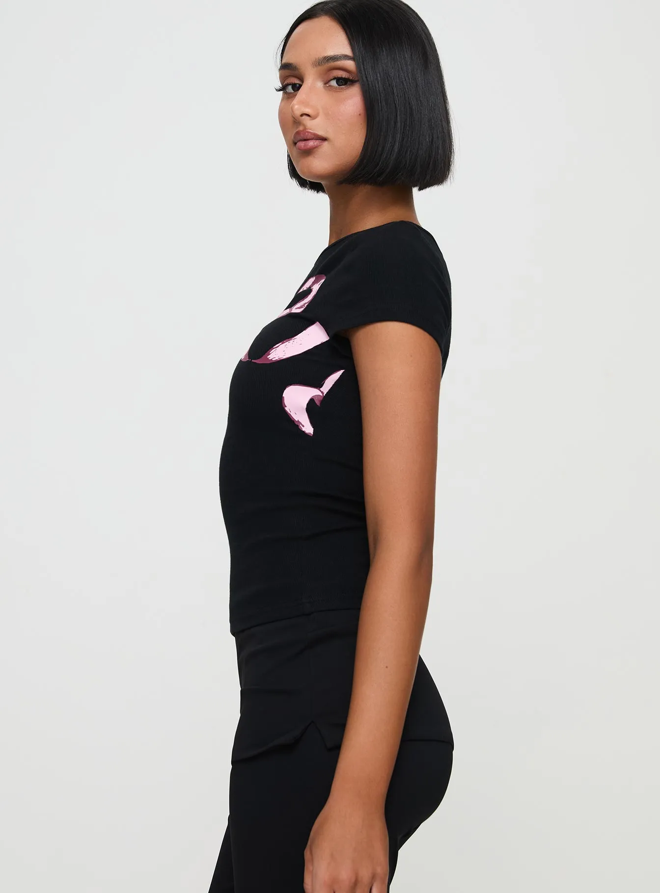 Sweet As Top Black Fresh Trend