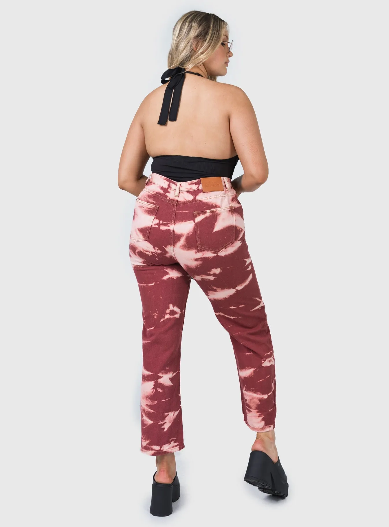 James Denim Jeans Red Seasonal piece