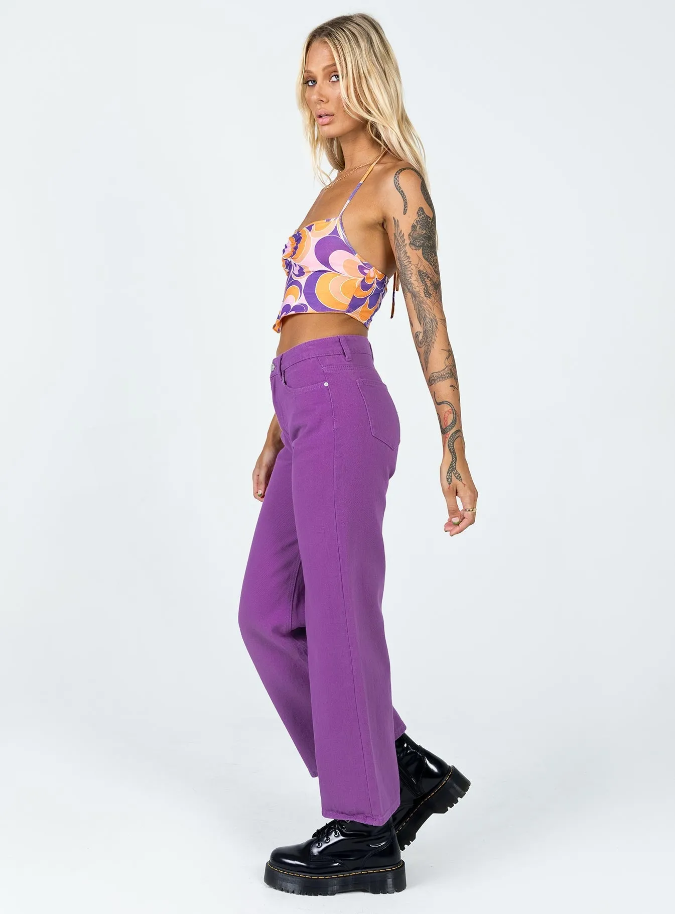 Outfit Formula Denver Denim Jeans Purple