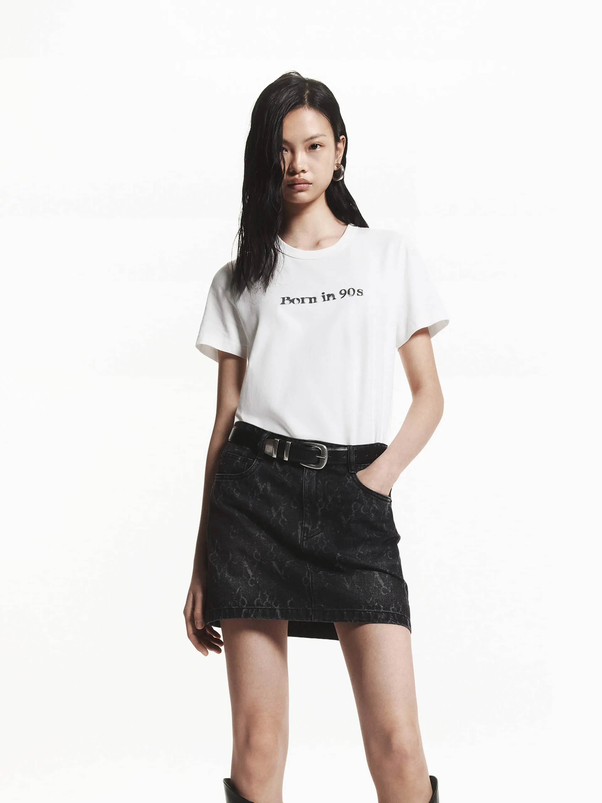 Versatile Apparel Front Logo Cotton T-shirt