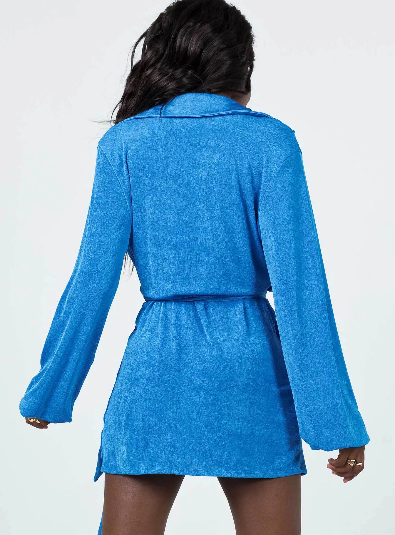 Bright sun dress Party Time Mini Dress Blue
