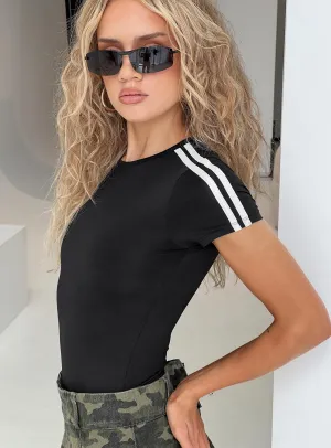 Edensi Bodysuit Black Minimal Loose
