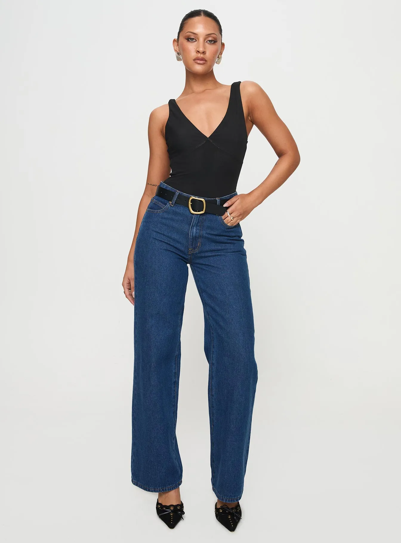Relax Guest Dynamic Friends Nellie Bodysuit Black