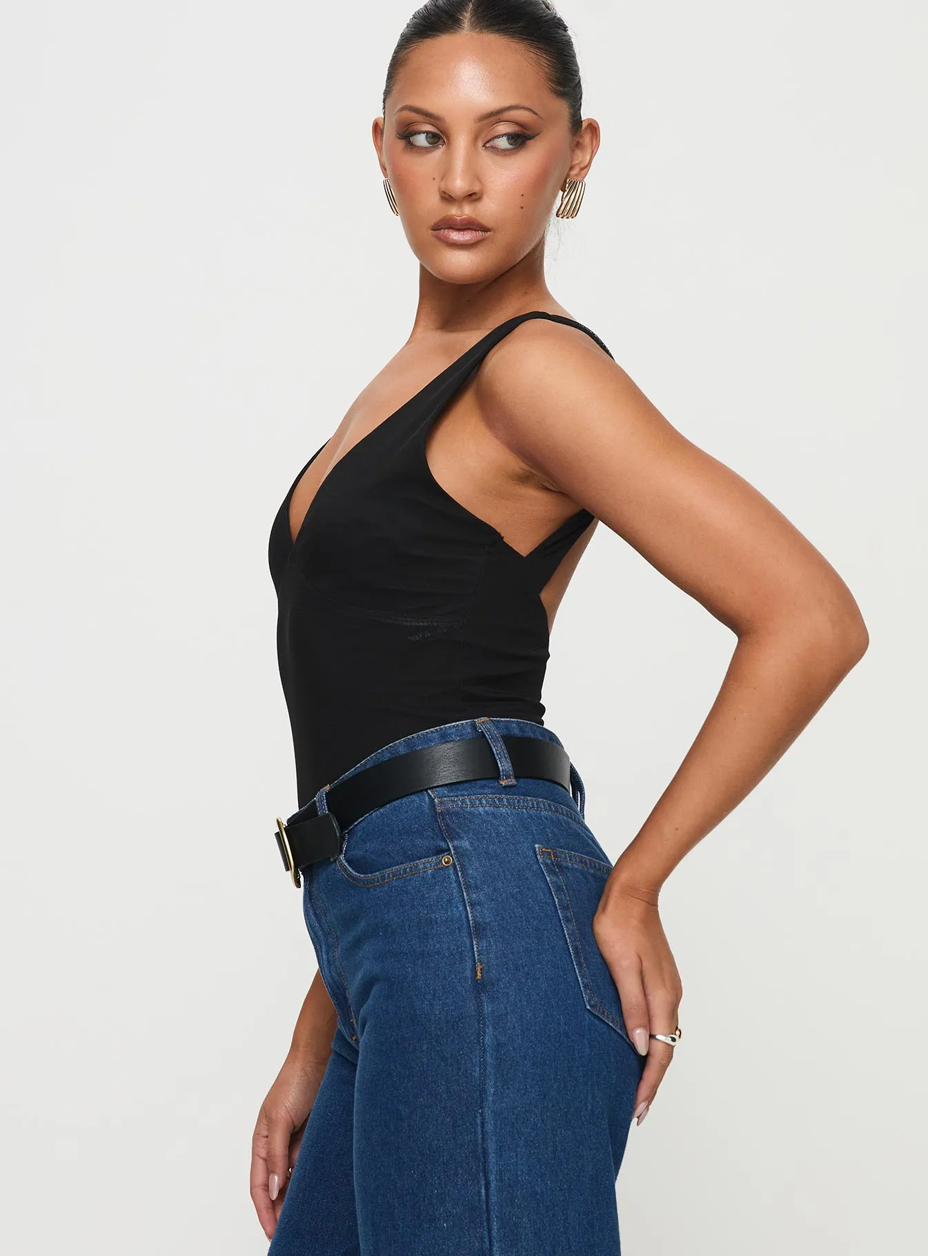 Sport Sporty Urban Classic Nellie Bodysuit Black