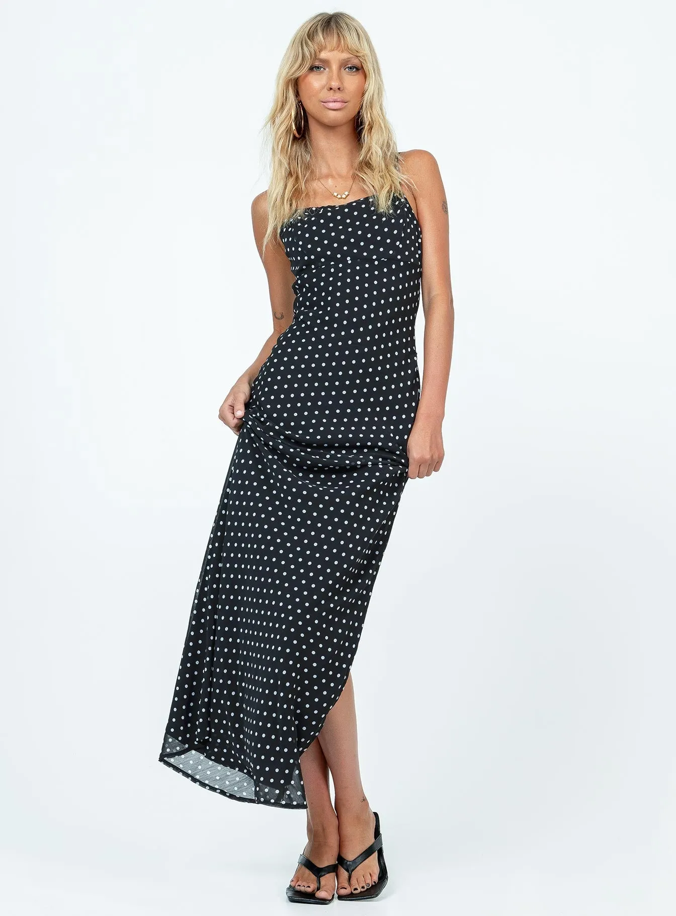 Window Glow Parnham Maxi Dress Black / White