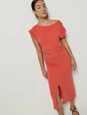 Salma Pleated Midi Chic Silhouette All Season Style