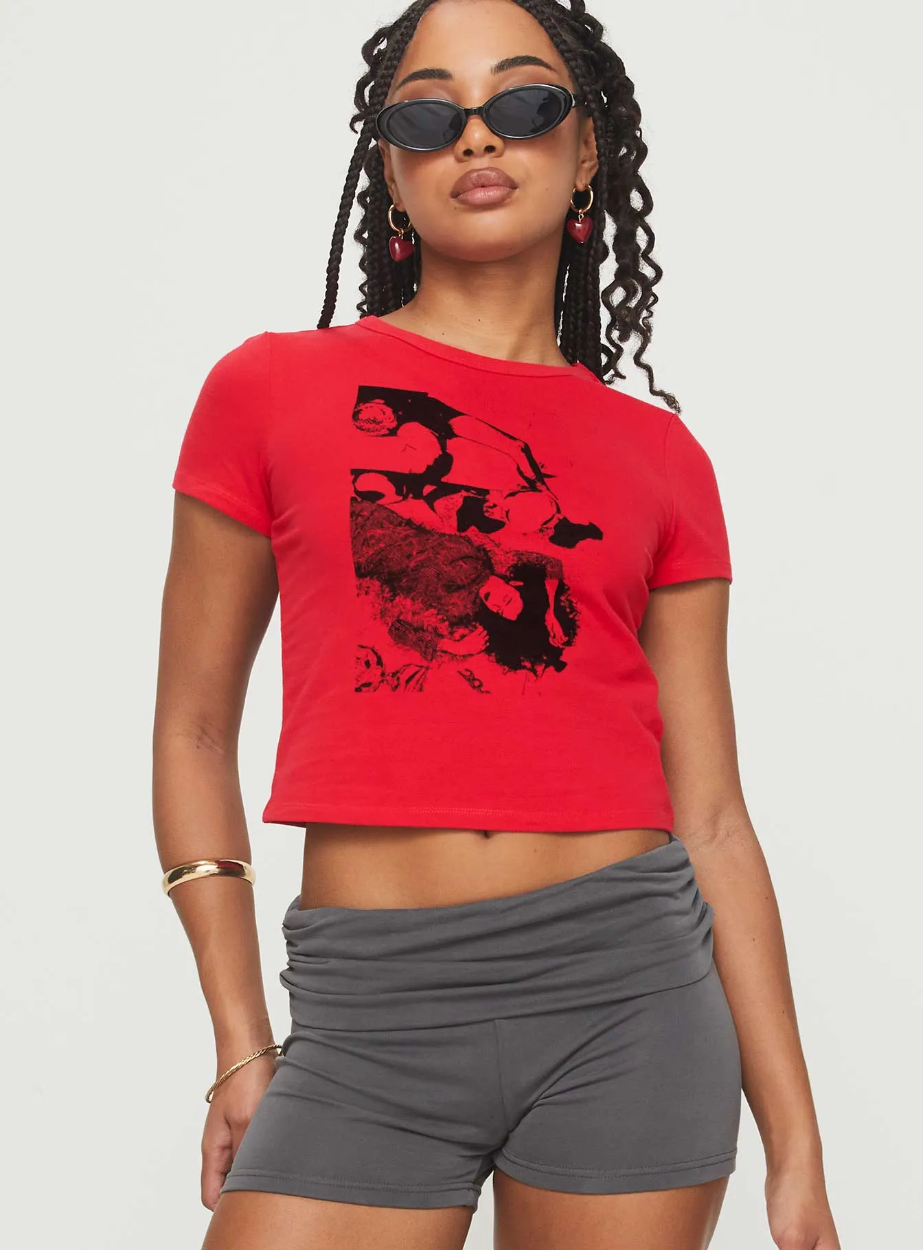 Akeko Tee Red Urban Streetwear