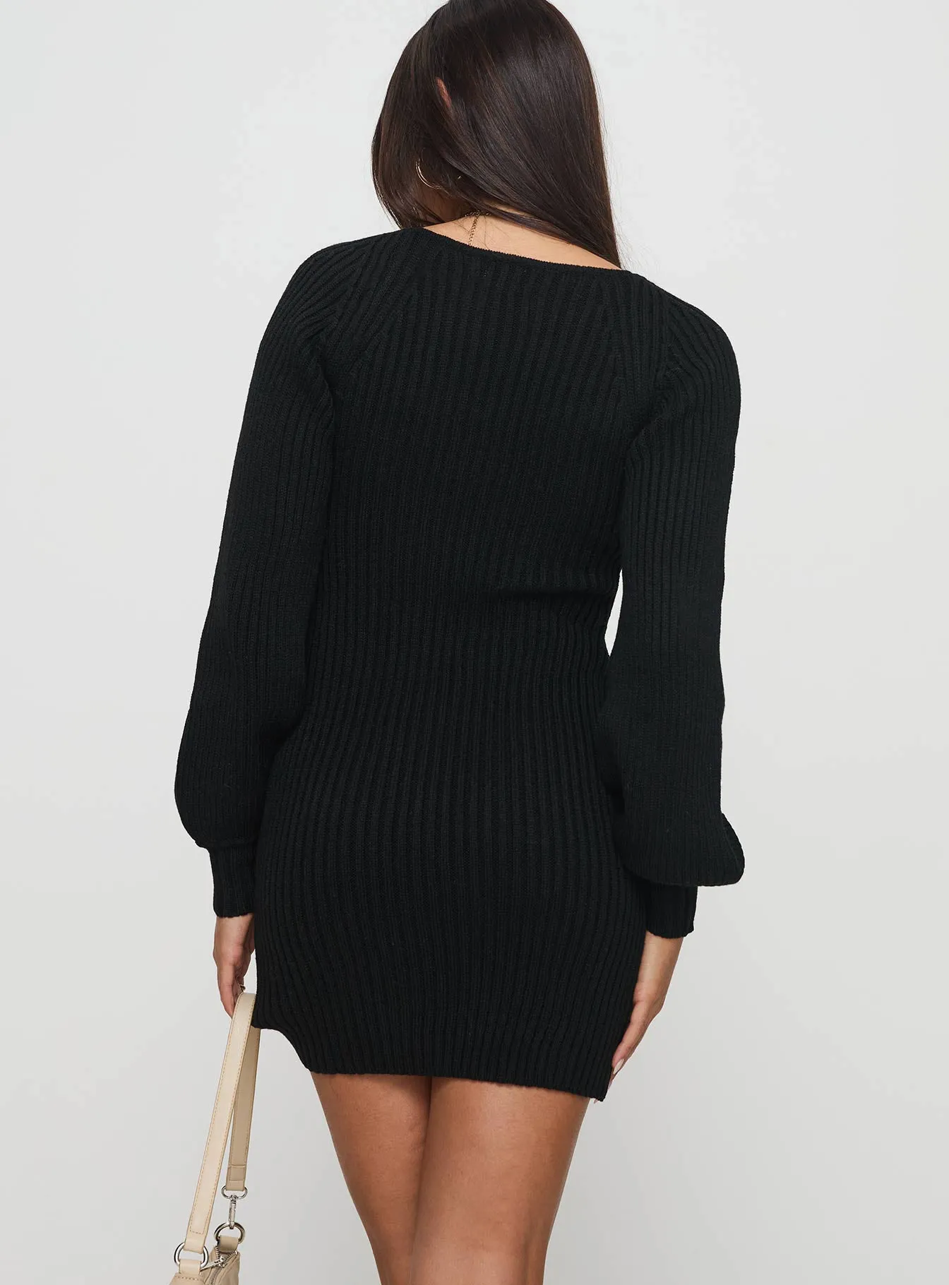 Bohemia Mini Dress Black Hot Pick