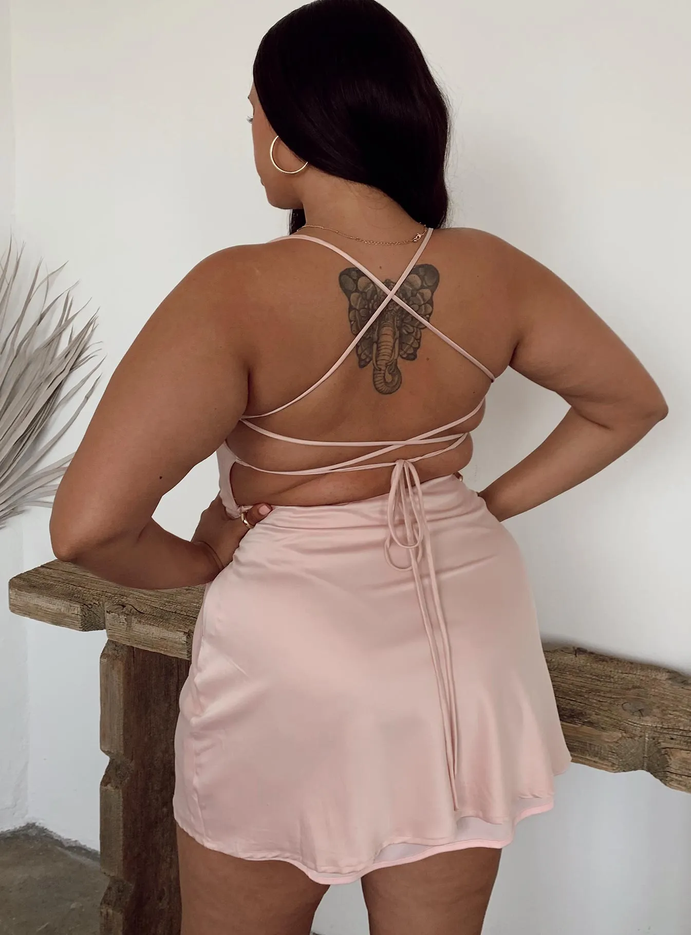 Celena Mini Dress Curve Sophisticated short dress