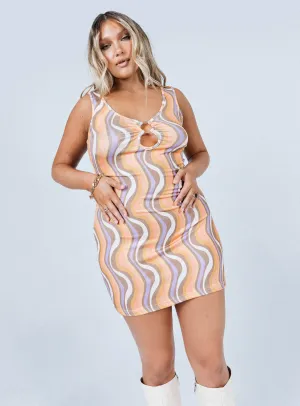 Soft Touch Georgie Mini Dress Multi