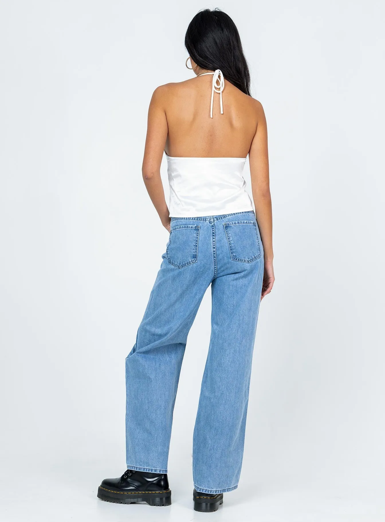 Laguna Wide Leg Denim Jeans Cool Fit