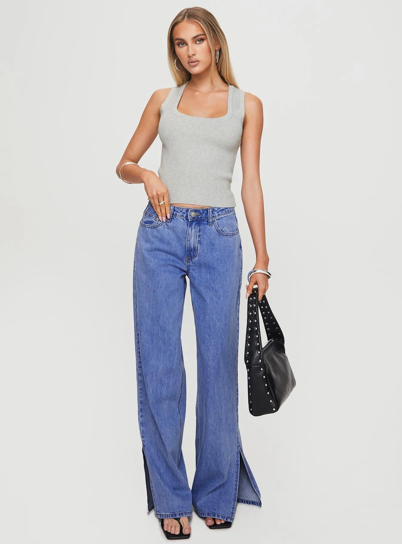 Stylish Choice Lorinzo Low Rise Jeans Electric Blue