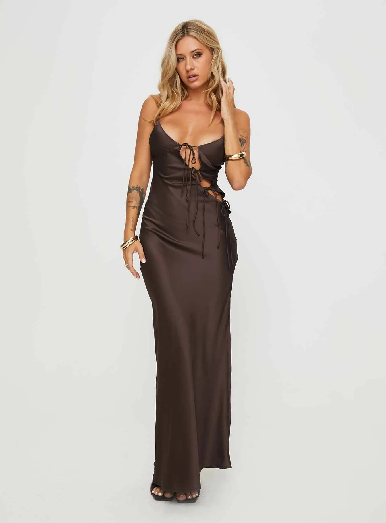 About A Girl Maxi Dress Chocolate Orchard Walk