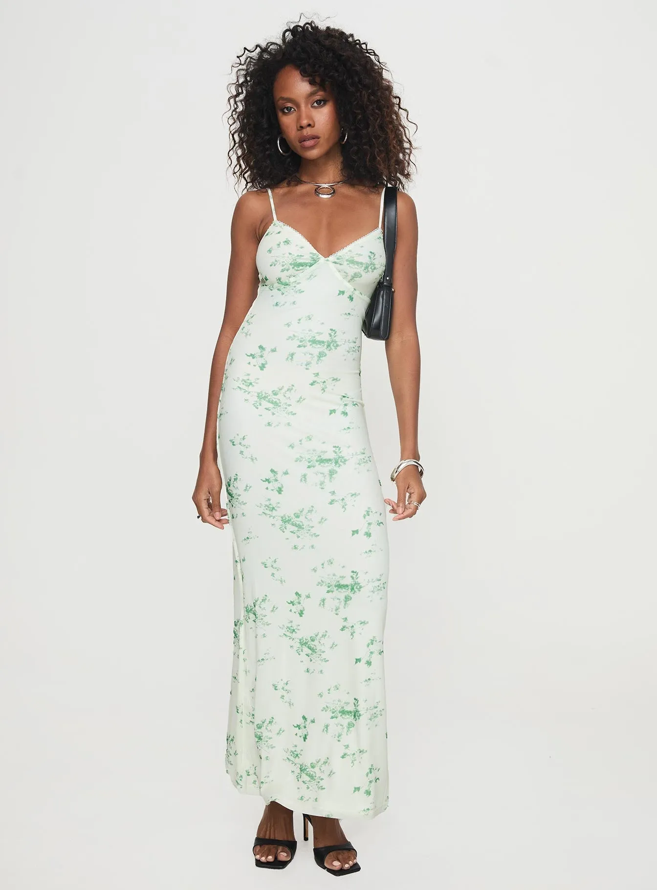 Fall Path Cap Sleeve Mellieha Maxi Dress Cream