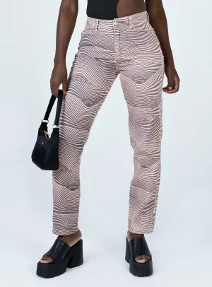 Fit Focus Aryana Straight Leg Jeans Multi