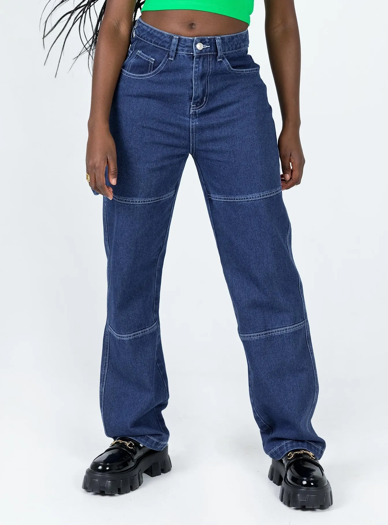 Copeland Jeans Mid Wash Denim Spring Mood Party Look Classic
