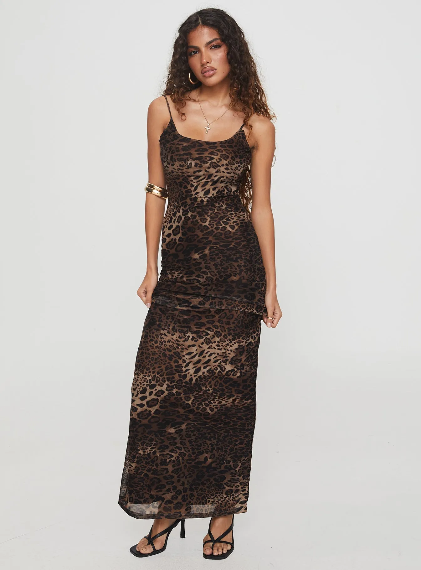 Sailing Day Knox Maxi Dress Leopard