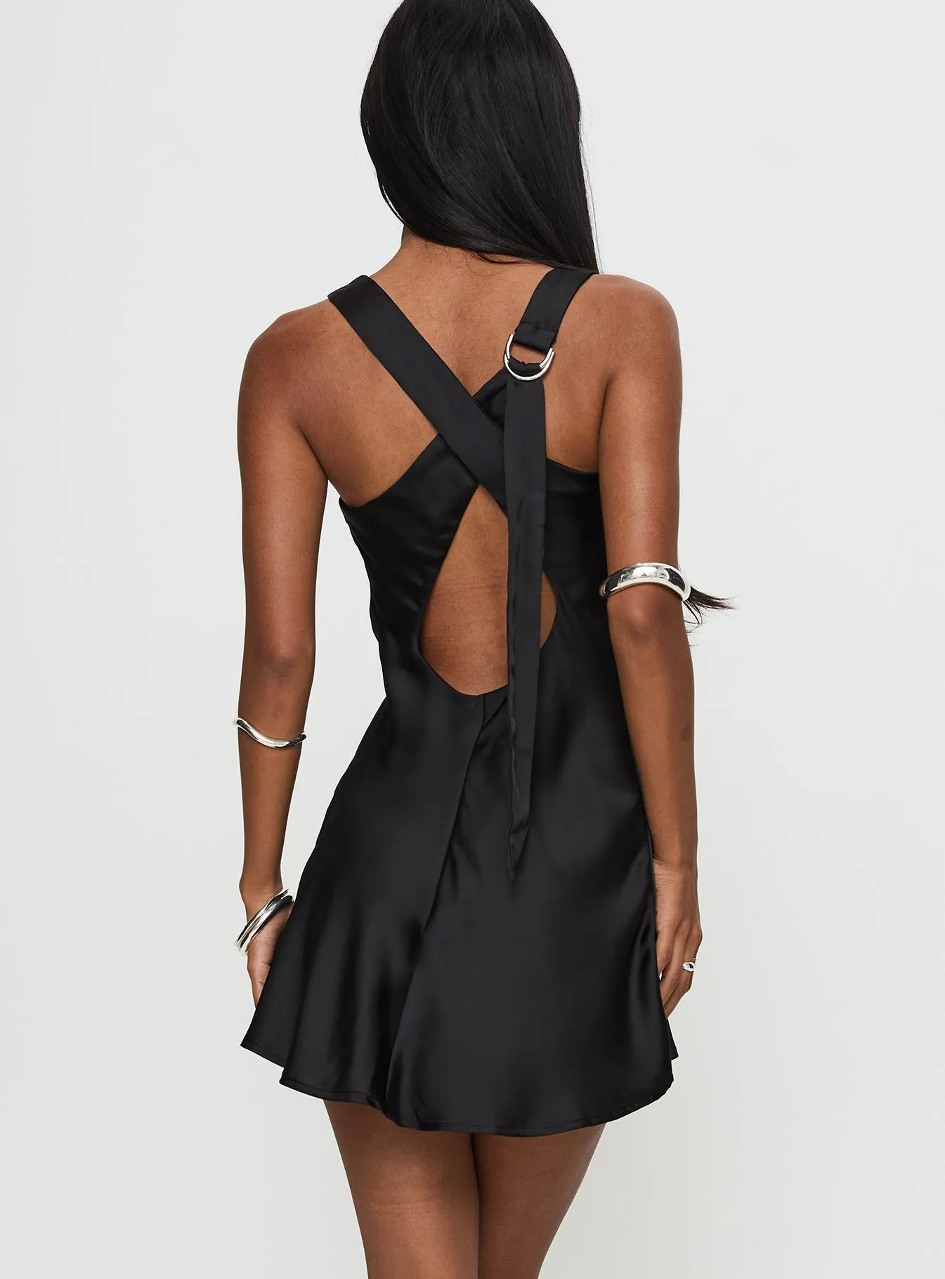 Sama Mini Dress Black Timeless mini silhouette Casual Comfort Look