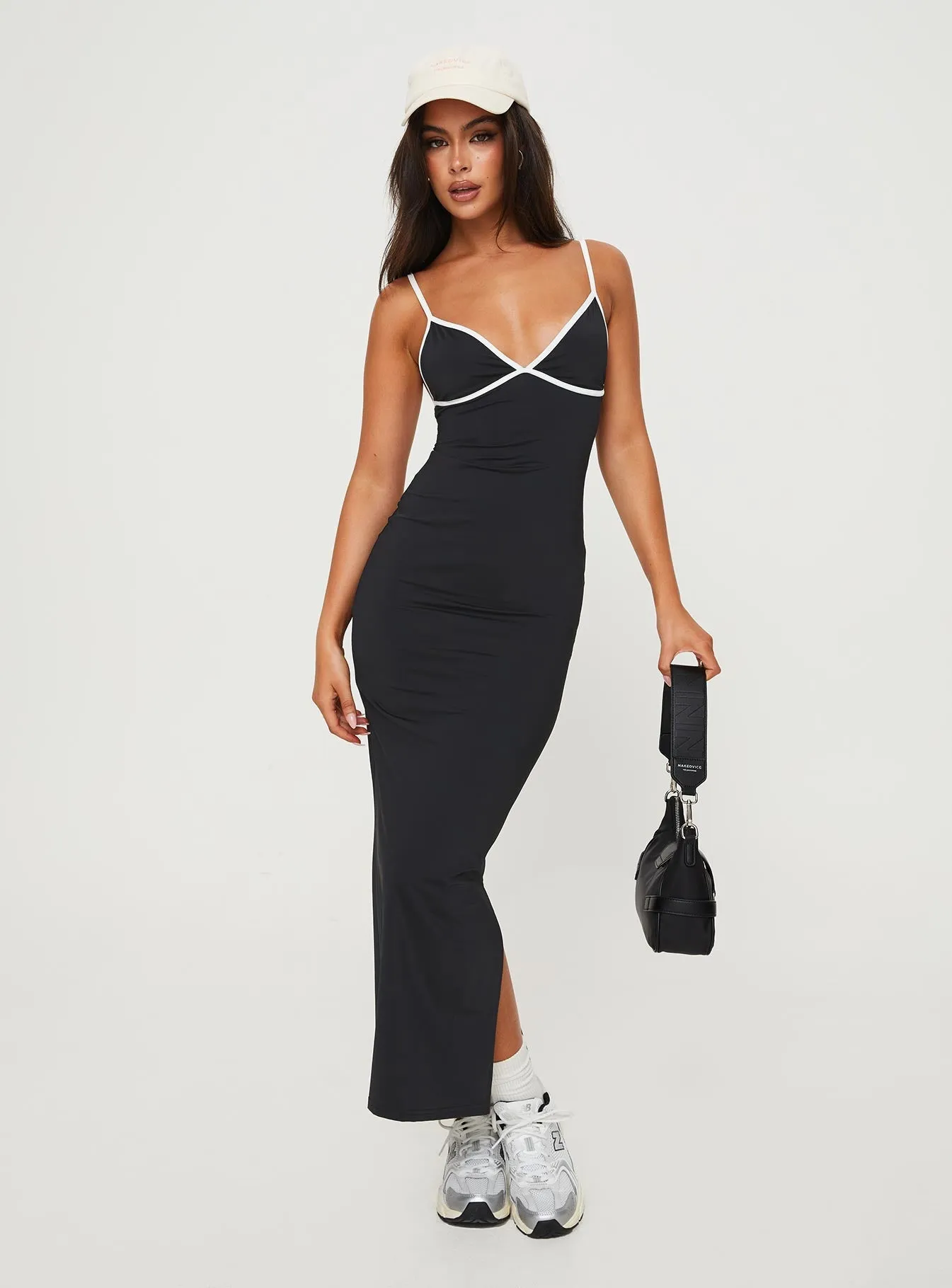 Romanoff  Maxi Dress Black Love Mood