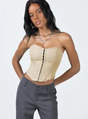 Archer Corset Top Bone Reverseble Design NonRestrictive Armholes