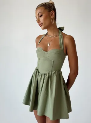 Summer Ready Look Lyle Mini Dress Sage