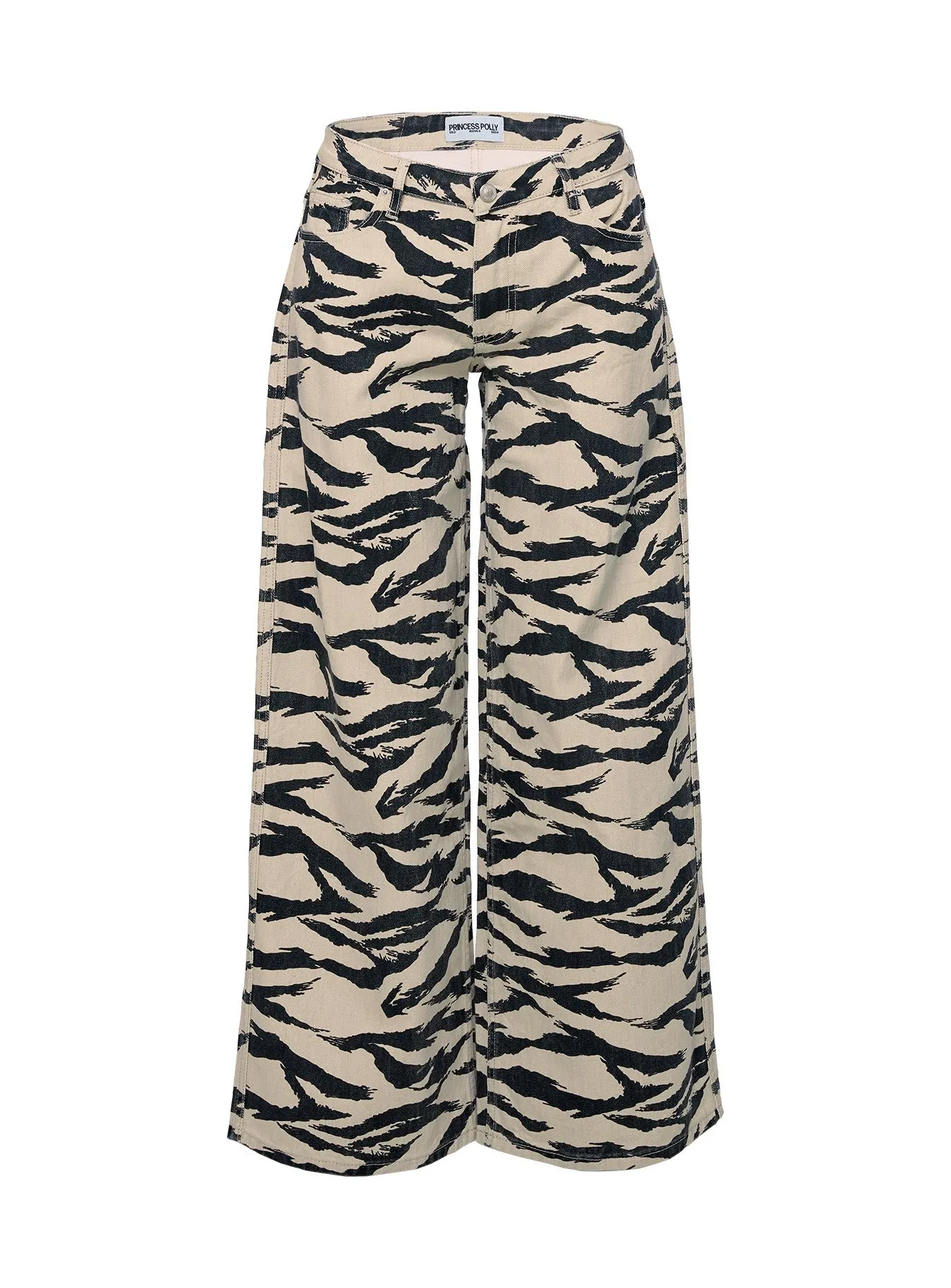 Ramos Low Rise Wide Leg Jeans Tiger Comfort Stretch Technology Stay Stylish