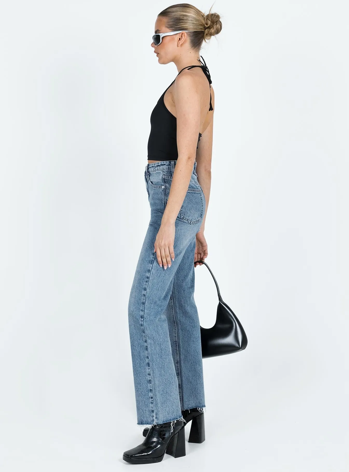 Minimal Shrinkage Fabric Circular Knit Construction Daydream Jeans