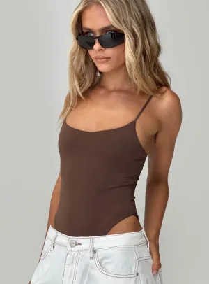 Hauser Bodysuit Chocolate Natural Relax