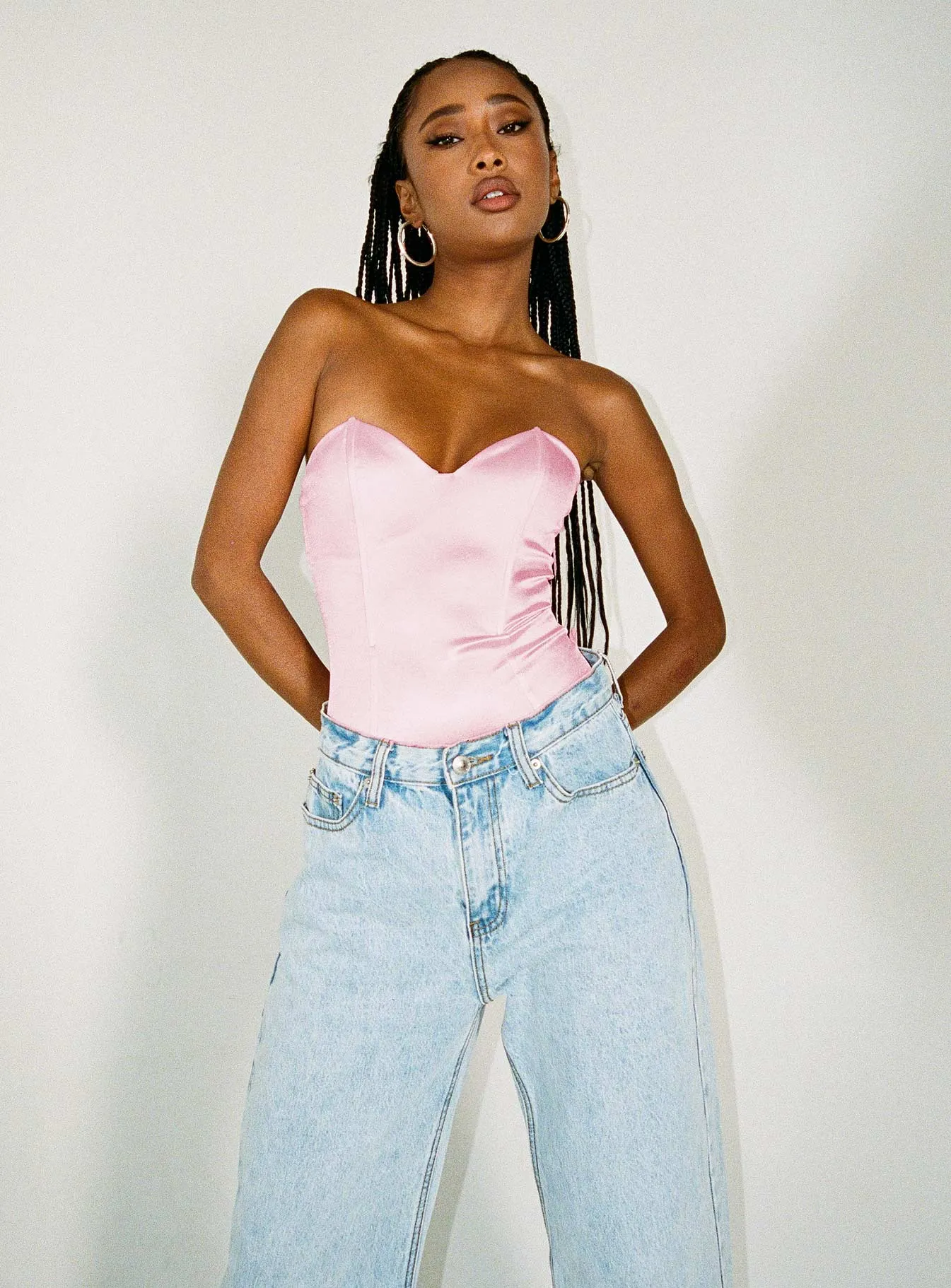 Huttley Bodysuit Pink Sporty Dance