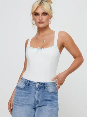 Shopping Sharp Nevali Bodysuit White