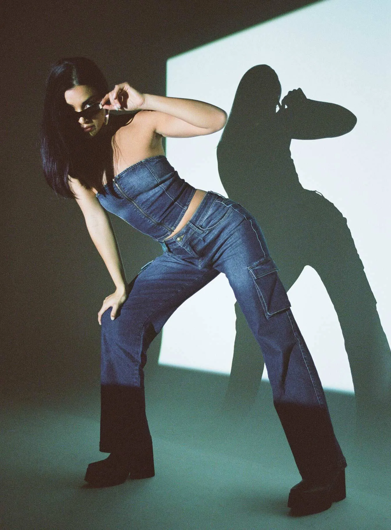 Flaming Straight Leg Jeans Denim Outdoor Fashion